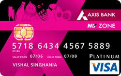 Axis Bank MY Zone Credit Card