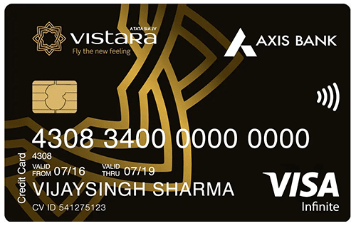 Axis Bank Vistara Credit Card