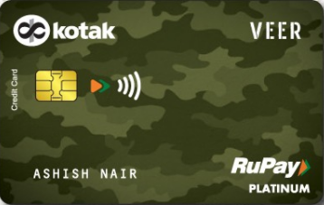 Kotak Veer Platinum Credit card