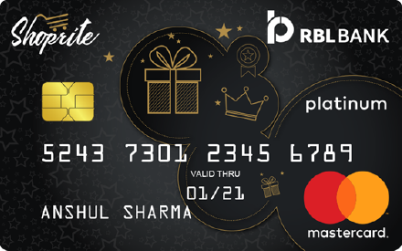 RBL SHOPRITE CREDIT CARD