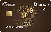 RBL Platinum Maxima Plus Card